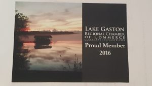 2016 Lake gaston Chamber of Commerce